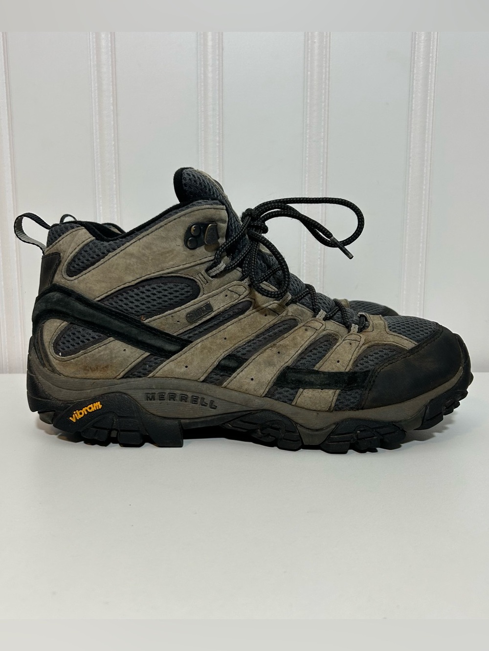 Merrell Moab granite Men's Hiking Shoe - Gray/Black